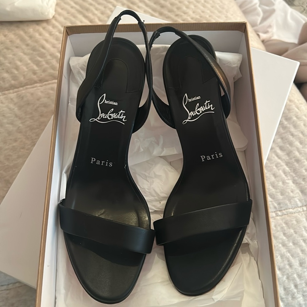 Black Christian Louboutin size 8.5